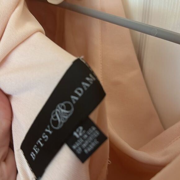 Betsey &Adam Drapedback  ruched  Sheath Dress NWOT 12 - Picture 9 of 11